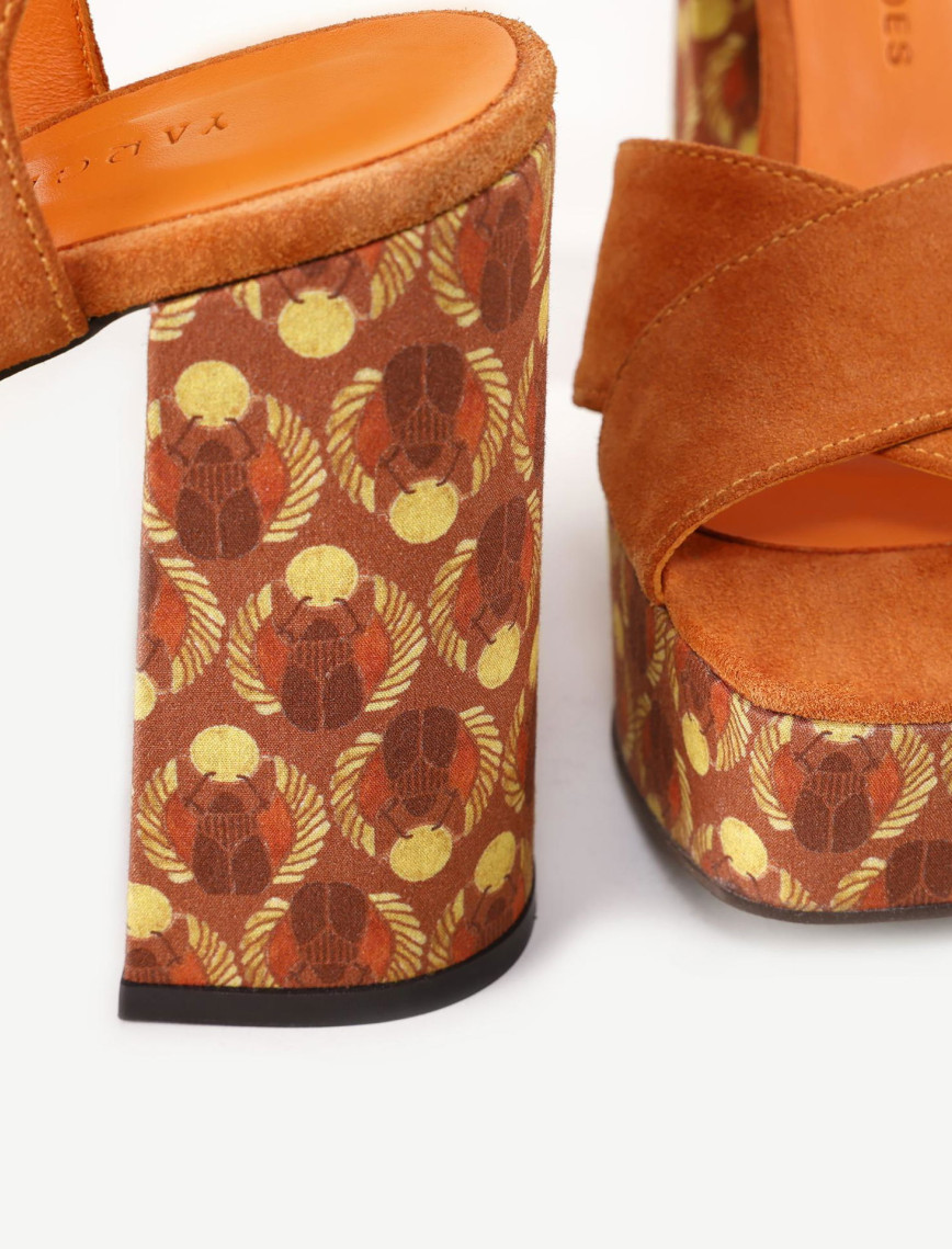 YARGICI Deri Platform Topuklu Sandalet YARGICI Deri Platform Topuklu Sandalet