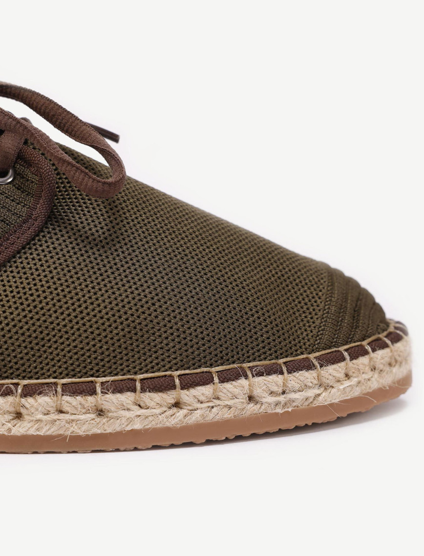 YARGICI Triko Örme Bağlı Espadril YARGICI Triko Örme Bağlı Espadril