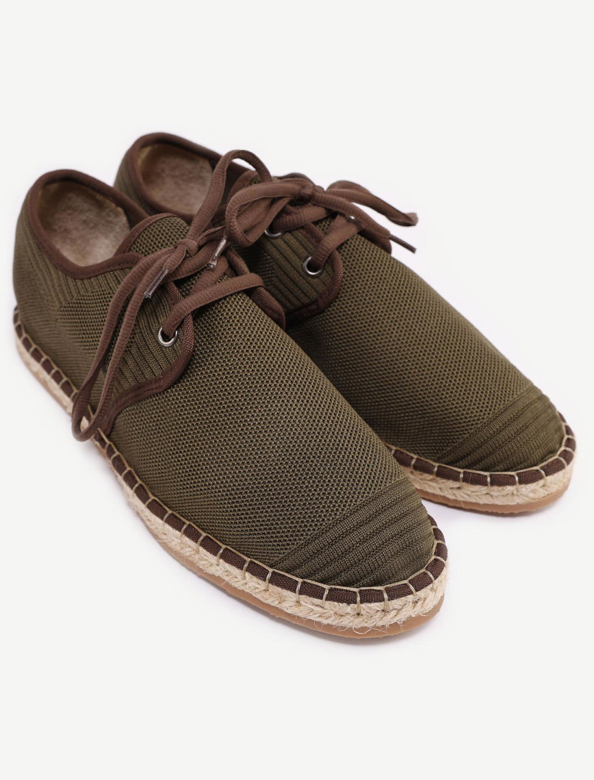 YARGICI Triko Örme Bağlı Espadril YARGICI Triko Örme Bağlı Espadril