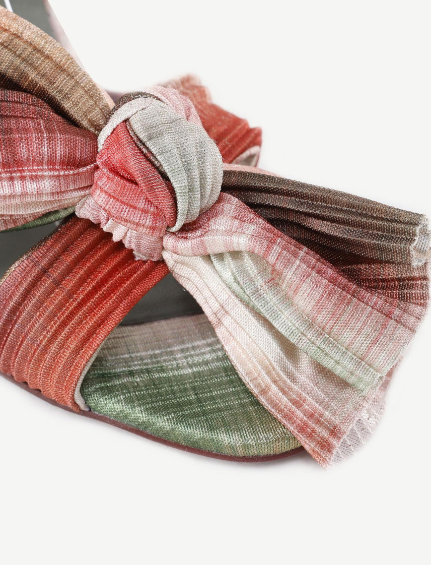 YARGICI Pilise Kumaşlı Topuklu Sandalet YARGICI Pilise Kumaşlı Topuklu Sandalet