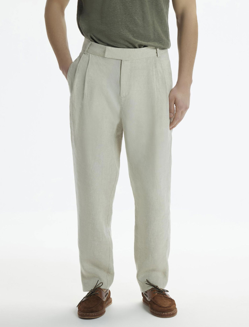 YARGICI Tapered Fit Pile Detaylı Fileto Cepli Pantolon YARGICI Tapered Fit Pile Detaylı Fileto Cepli Pantolon