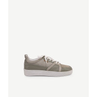 Deri-Süet Detaylı Sneaker Deri-Süet Detaylı Sneaker