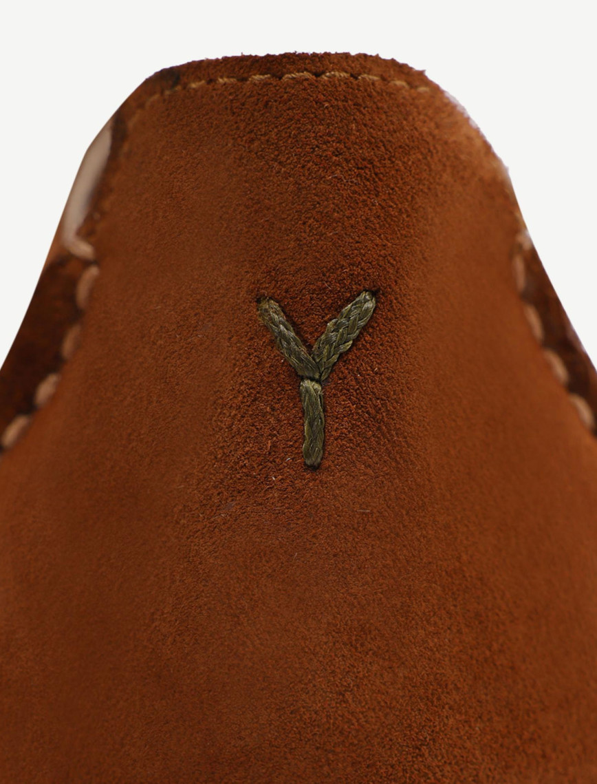 Saraç Detaylı Deri Bağlı Ayakkabı Saraç Detaylı Deri Bağlı Ayakkabı