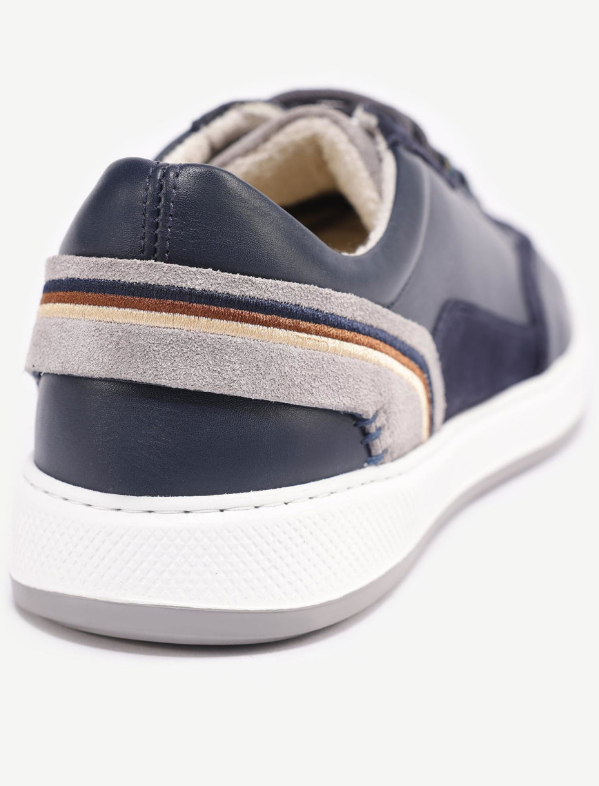 Deri Bağlı Sneakers Deri Bağlı Sneakers