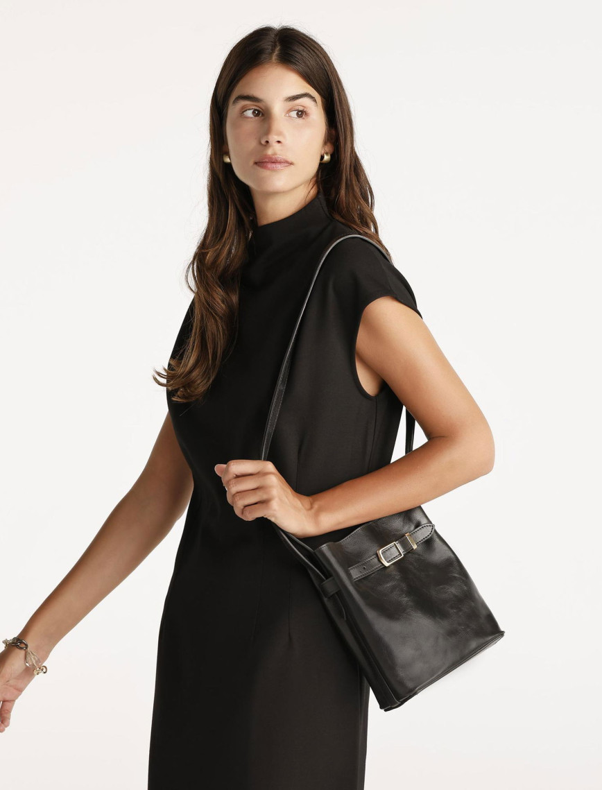 YARGICI Pens Detaylı Midi Boy Elbise YARGICI Pens Detaylı Midi Boy Elbise