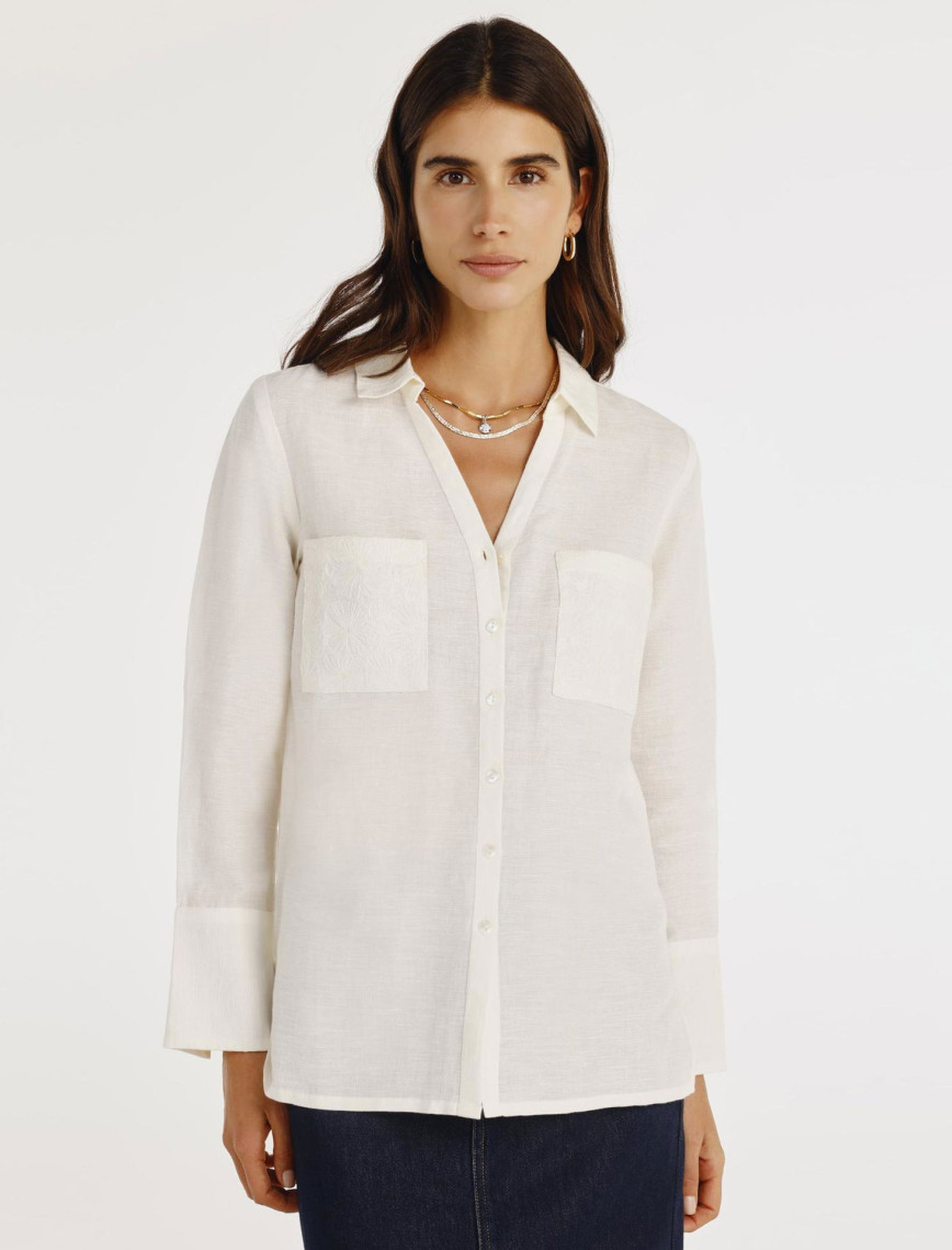 YARGICI Cep Detaylı Gömlek YARGICI Cep Detaylı Gömlek