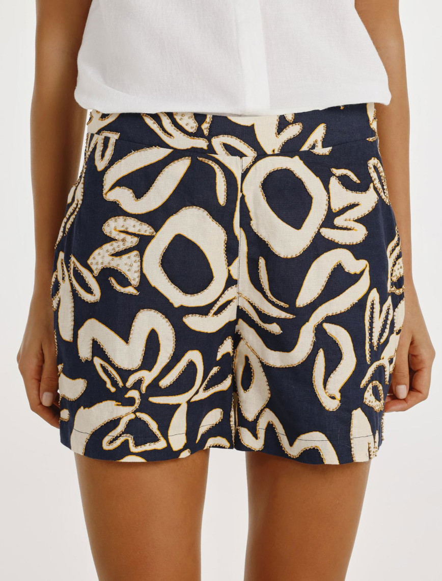 YARGICI Beli Fermuarlı Şort YARGICI Beli Fermuarlı Şort