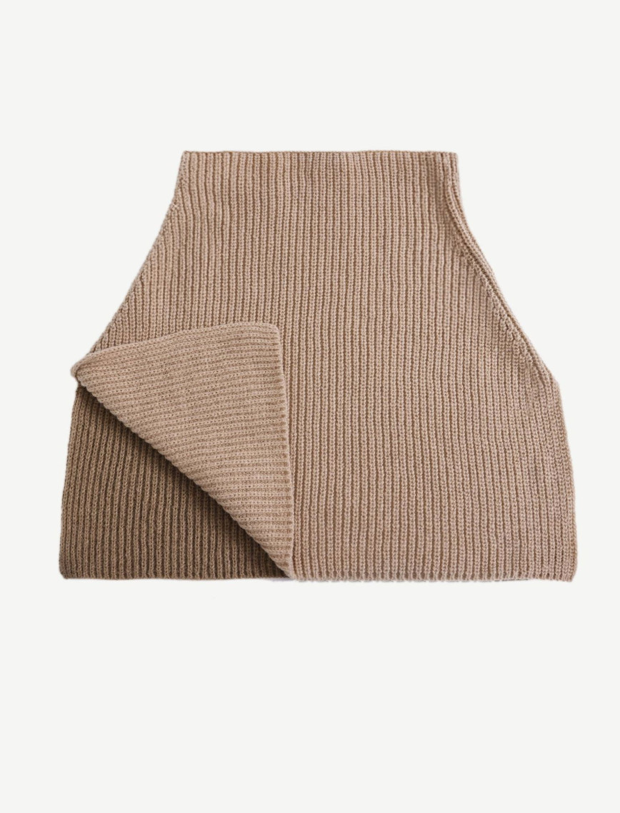 YARGICI İki Renkli Triko Boyunluk YARGICI İki Renkli Triko Boyunluk