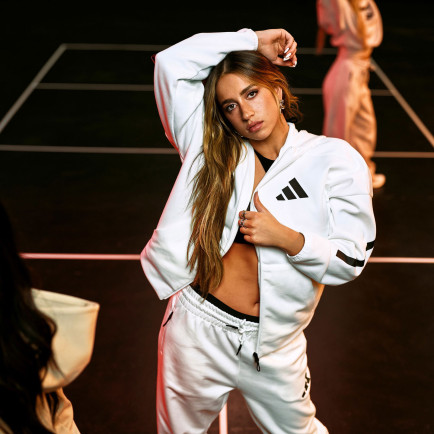 adidas Z.N.E. Kadın Beyaz Günlük Sweatshirt adidas Z.N.E. Kadın Beyaz Günlük Sweatshirt