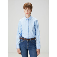 Beymen Club Kadın Mavi Basic Poplin Gömlek Beymen Club Kadın Mavi Basic Poplin Gömlek