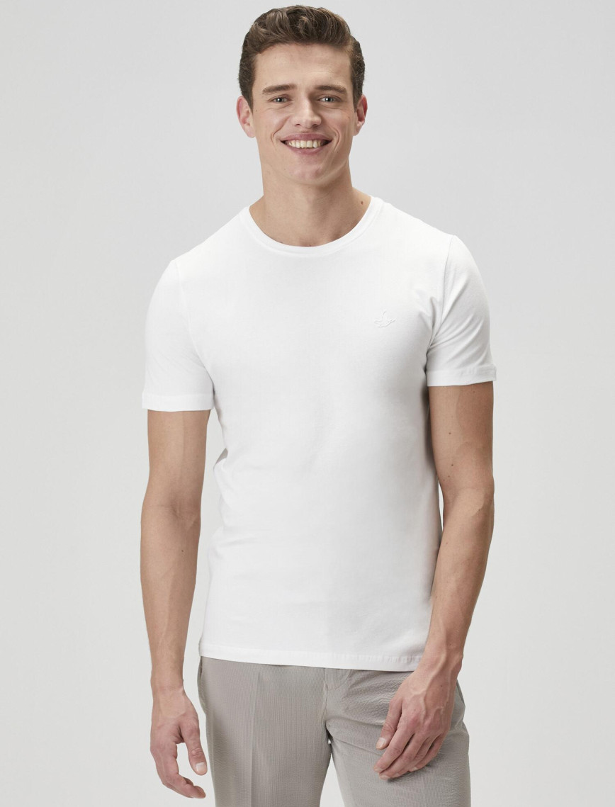Beymen Club Erkek Beyaz Basic T-shirt Beymen Club Erkek Beyaz Basic T-shirt