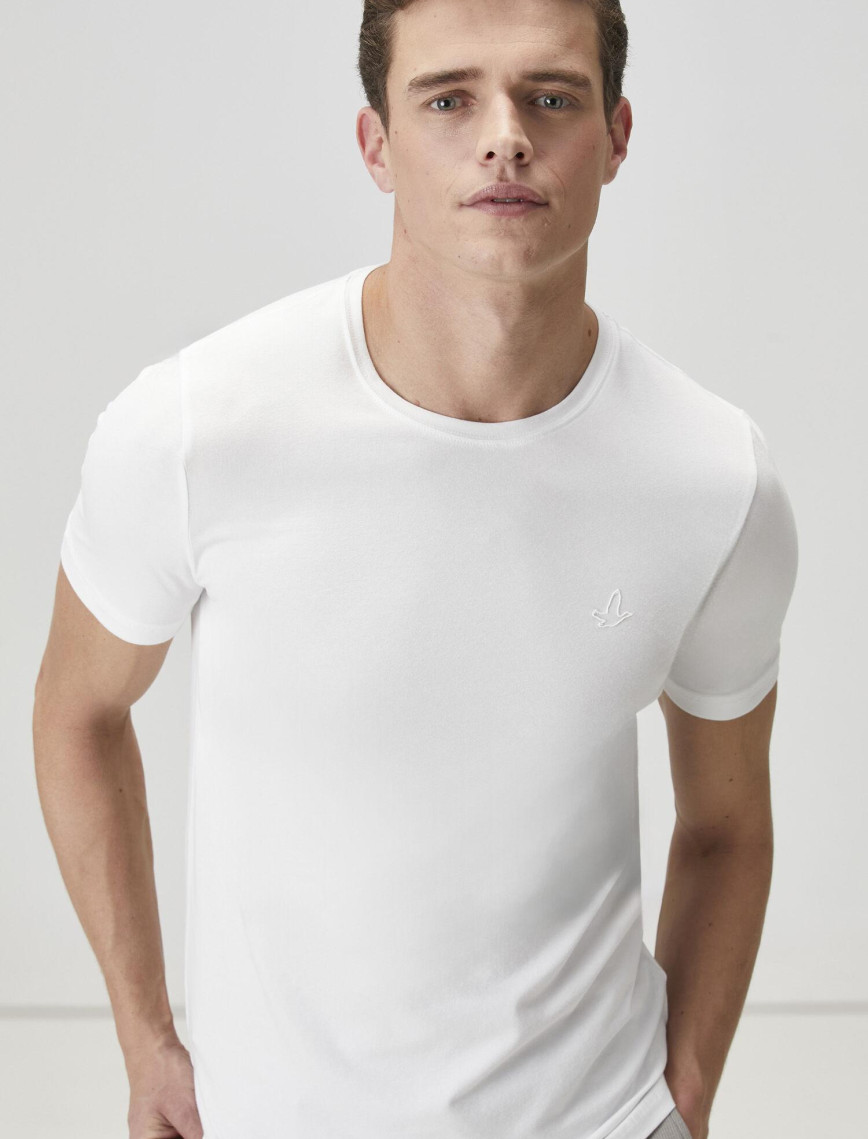 Beymen Club Erkek Beyaz Basic T-shirt Beymen Club Erkek Beyaz Basic T-shirt