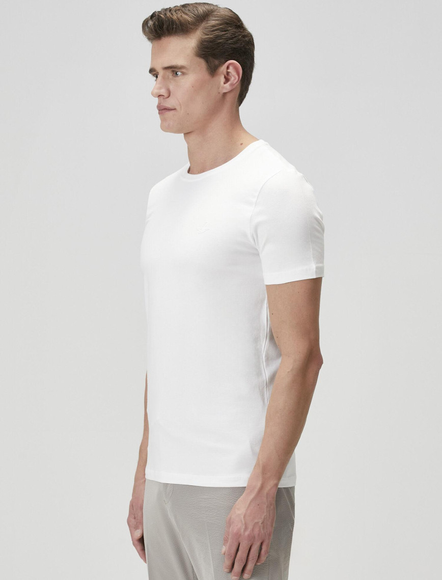 Beymen Club Erkek Beyaz Basic T-shirt Beymen Club Erkek Beyaz Basic T-shirt