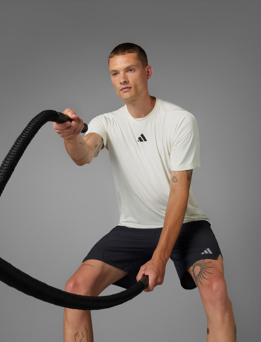 adidas Designed For Training intensity Erkek Beyaz Antrenman T-Shirt adidas Designed For Training intensity Erkek Beyaz Antrenman T-Shirt