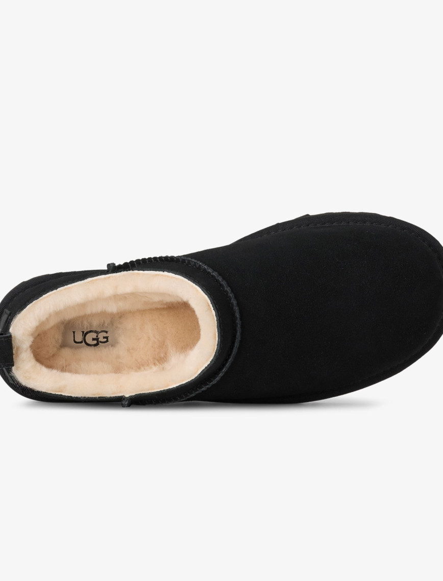 UGG Classic Micro Kadın Siyah Bot UGG Classic Micro Kadın Siyah Bot