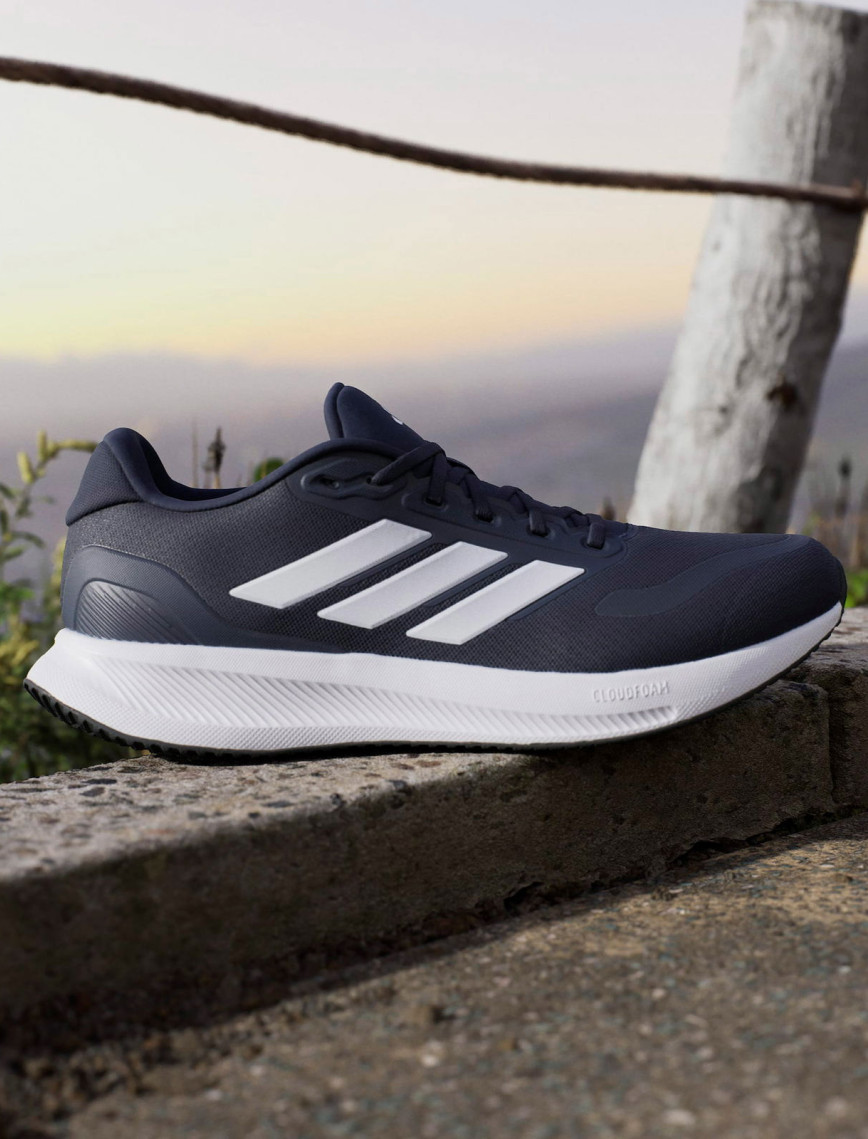 adidas Runfalcon 5 Erkek Lacivert Koşu Ayakkabısı