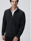 Network Erkek N-Tech Siyah Sweatshirt Network Erkek N-Tech Siyah Sweatshirt