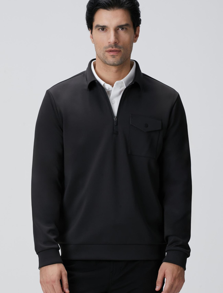 Network Erkek N-Tech Siyah Sweatshirt Network Erkek N-Tech Siyah Sweatshirt