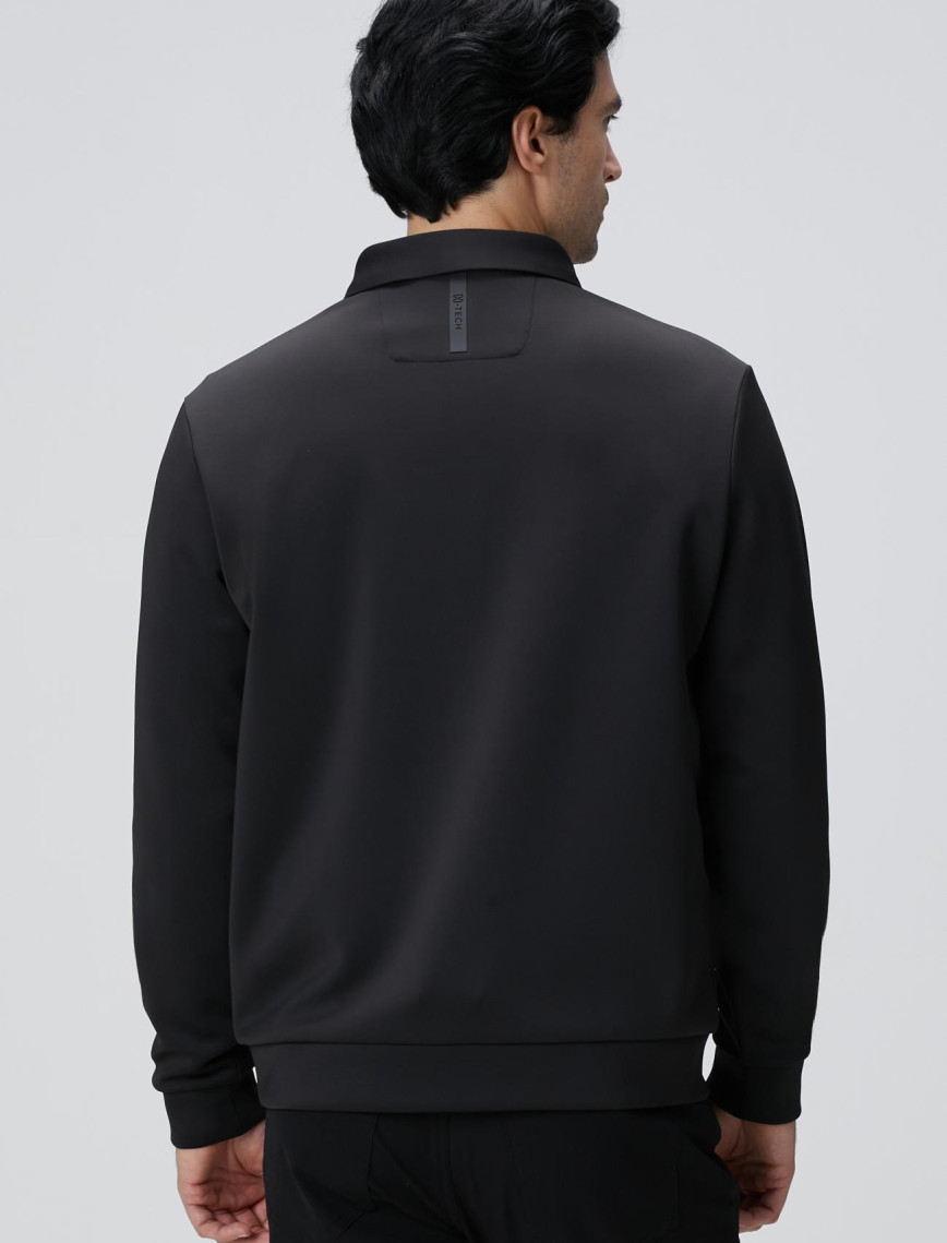 Network Erkek N-Tech Siyah Sweatshirt Network Erkek N-Tech Siyah Sweatshirt