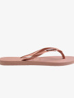 Havaianas Slim Metallic Logo Kadın Pembe Terlik Havaianas Slim Metallic Logo Kadın Pembe Terlik