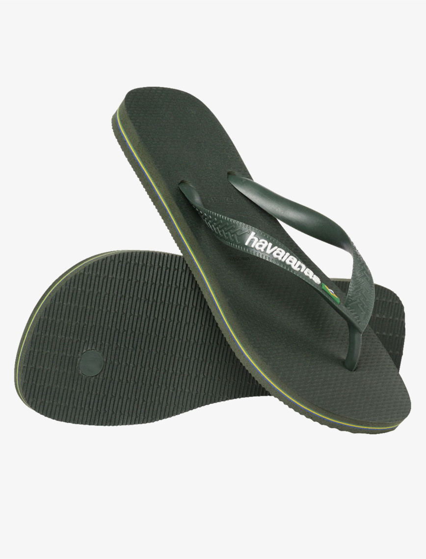 Havaianas Brazil Logo Erkek Yeşil Terlik Havaianas Brazil Logo Erkek Yeşil Terlik