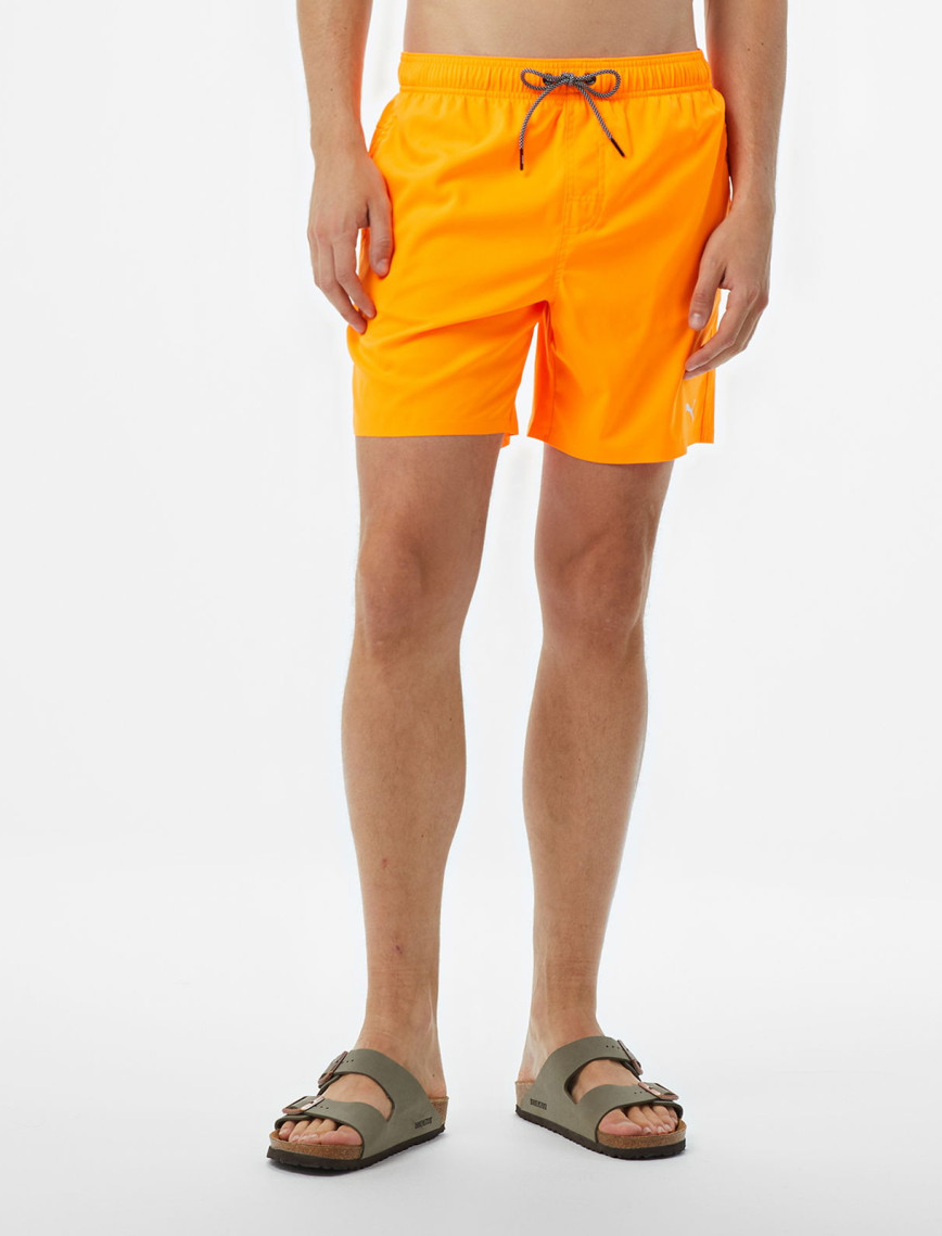 Puma Medium Length Erkek Turuncu Deniz Şortu Puma Medium Length Erkek Turuncu Deniz Şortu
