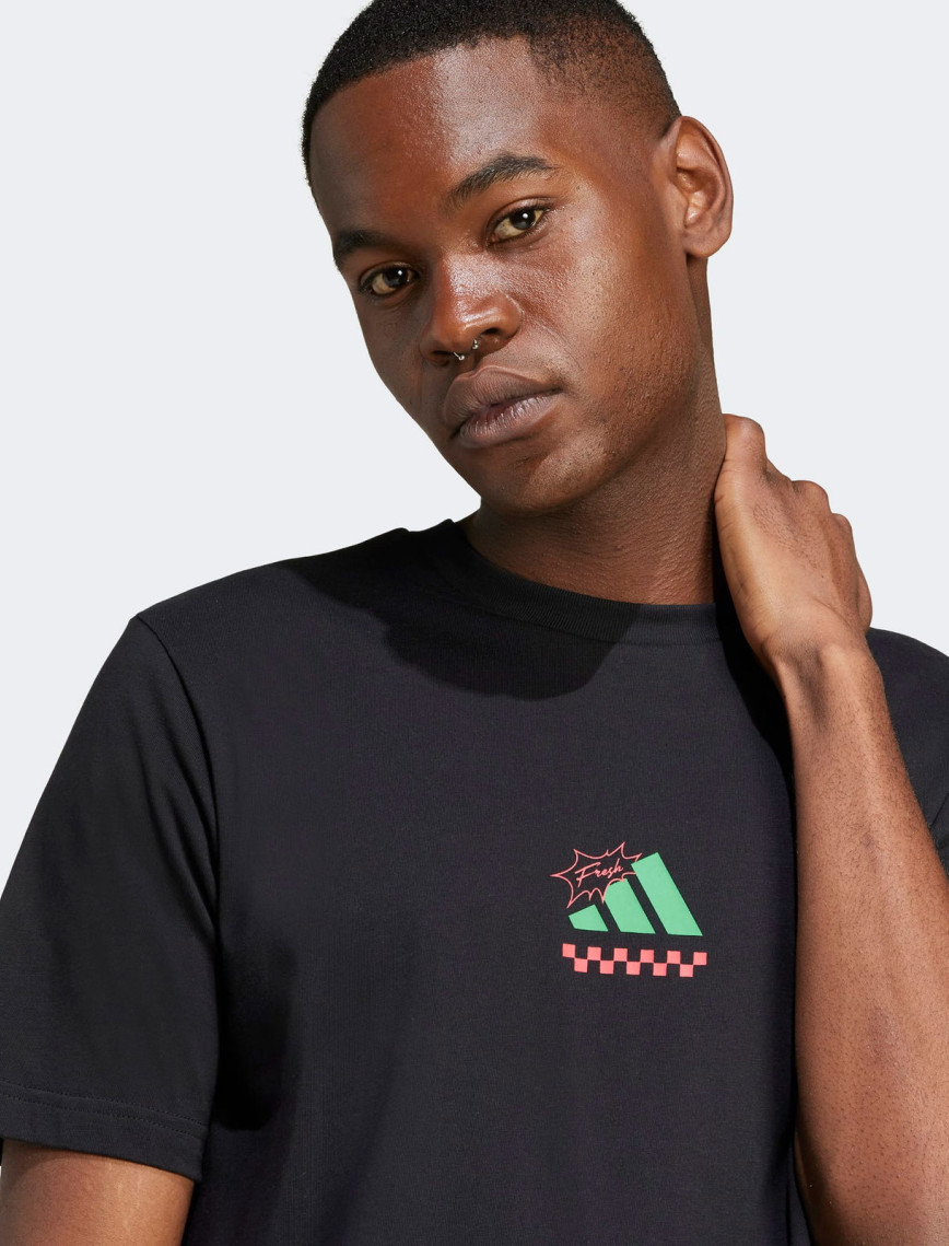 adidas M L Erkek Siyah T-Shirt adidas M L Erkek Siyah T-Shirt