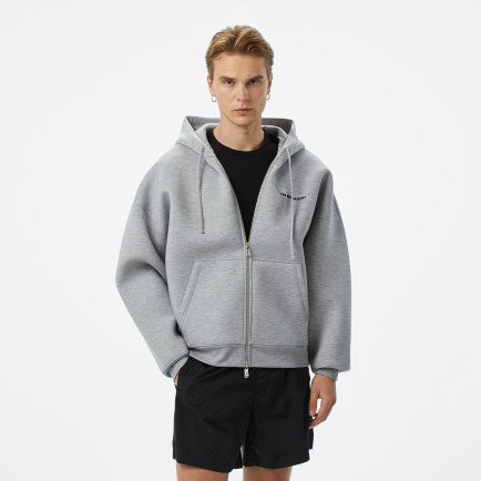 Les Benjamins 401 Zipped Unisex Gri Sweatshirt Les Benjamins 401 Zipped Unisex Gri Sweatshirt