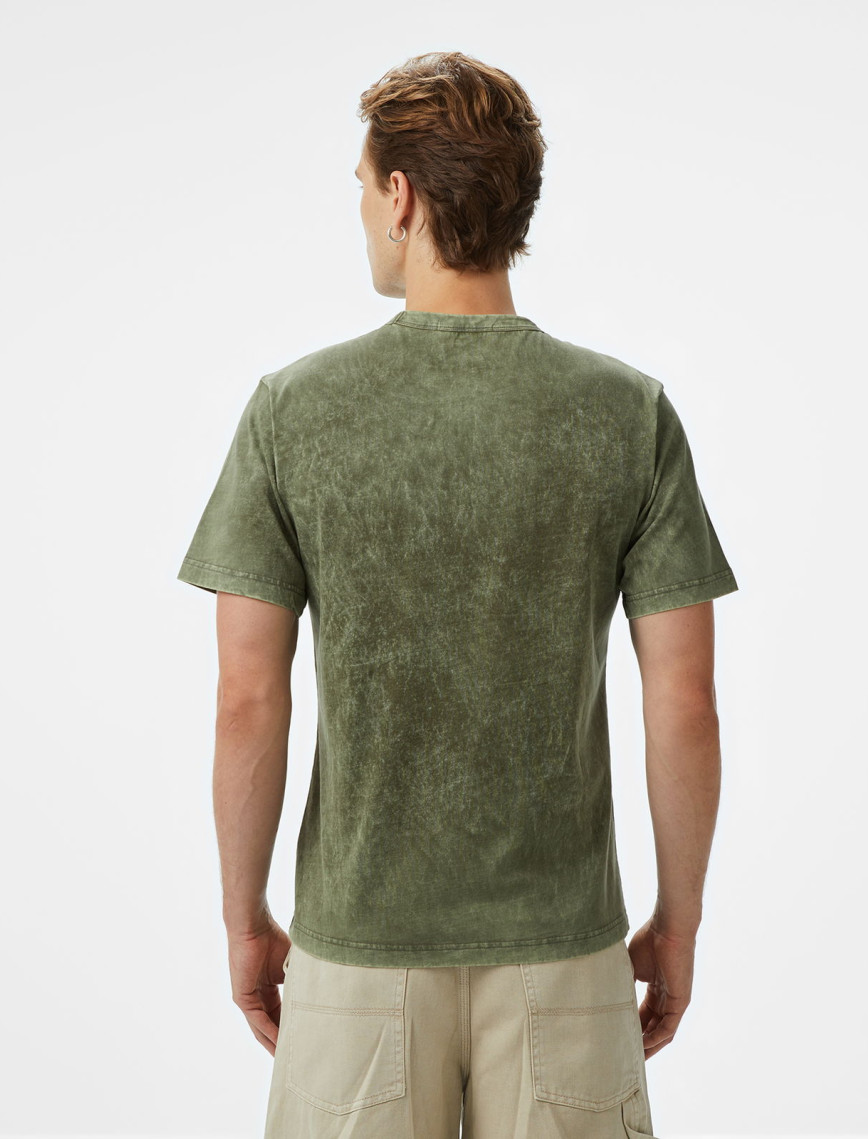 The Stay Line Nami Erkek Yeşil T-Shirt The Stay Line Nami Erkek Yeşil T-Shirt