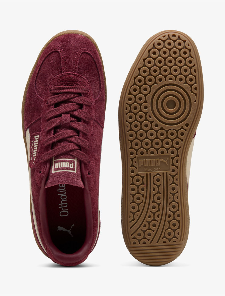 Puma Palermo Unisex Bordo Spor Ayakkabı Puma Palermo Unisex Bordo Spor Ayakkabı
