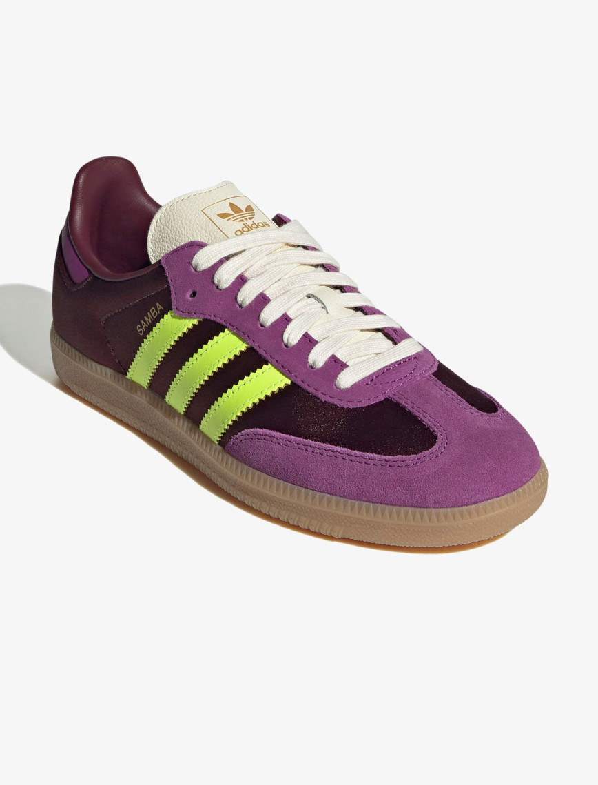 adidas Samba Og Kadın Bordo Spor Ayakkabı adidas Samba Og Kadın Bordo Spor Ayakkabı