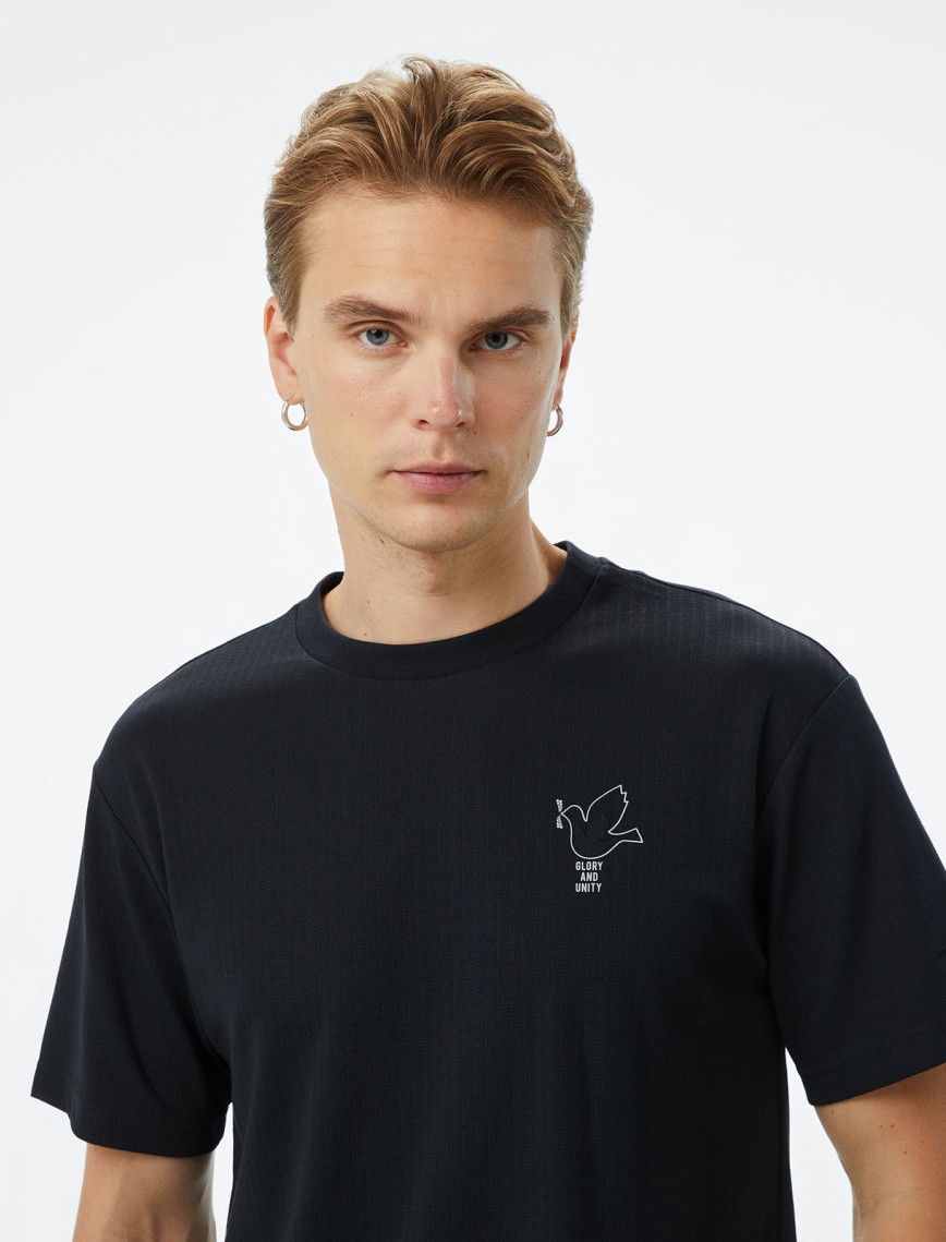 Anta Sports Erkek Siyah T-Shirt Anta Sports Erkek Siyah T-Shirt