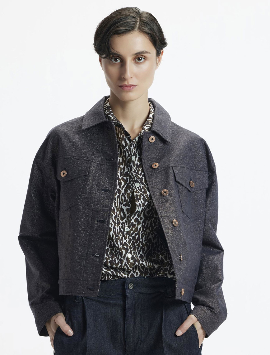 YARGICI Gömlek Yaka Önü Cepli Kısa Ceket YARGICI Gömlek Yaka Önü Cepli Kısa Ceket