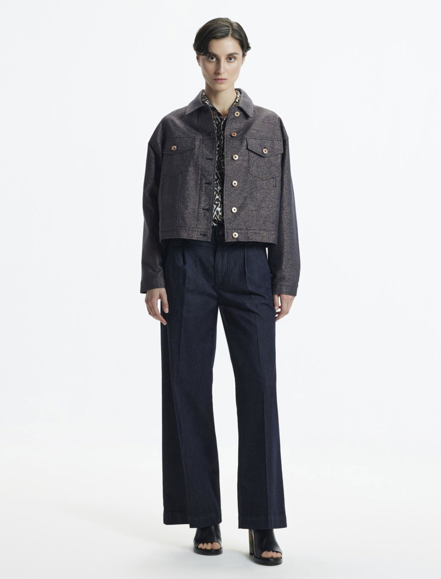 YARGICI Gömlek Yaka Önü Cepli Kısa Ceket YARGICI Gömlek Yaka Önü Cepli Kısa Ceket