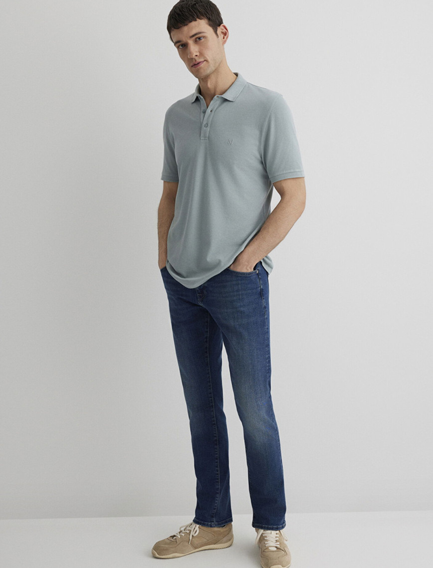 Mavi Jake Premium Blue Gölgeli Koyu Mavi Jean Pantolon 0042288222