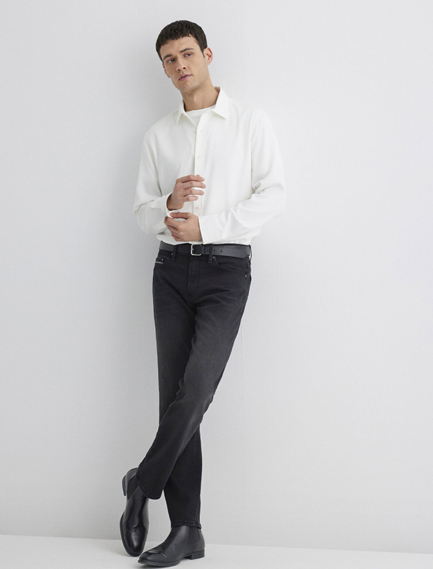 Mavi Hunter Mavi Premium Koyu Gri Jean Pantolon 0020218775