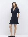 Mavi Polo Yaka Lacivert Elbise 1310628-82318 Mavi Polo Yaka Lacivert Elbise 1310628-82318