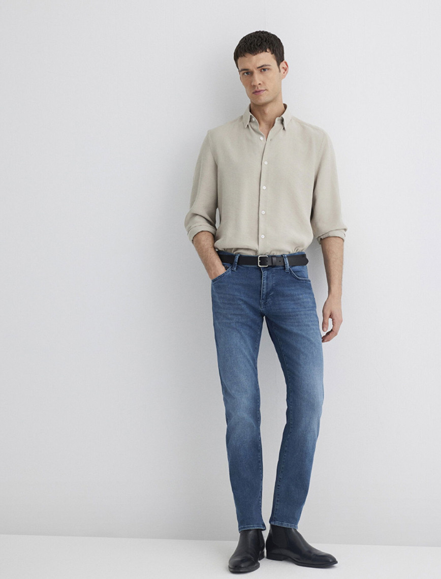 Mavi Jake 90lar Vintage Indigo Mavi Jean Pantolon 0042285360