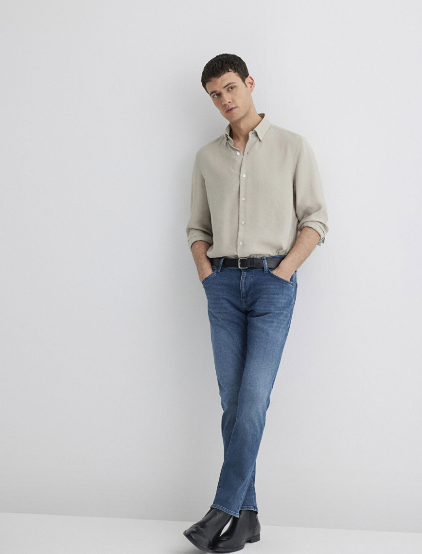 Mavi Jake Lux Black Gölgeli İndigo Mavisi Jean Pantolon 0042289559