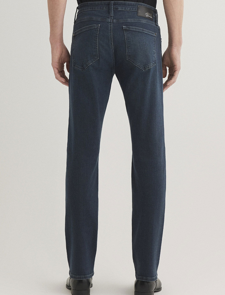 Mavi Marcus Lux Black Puslu Koyu Mavi Jean Pantolon 0035189351