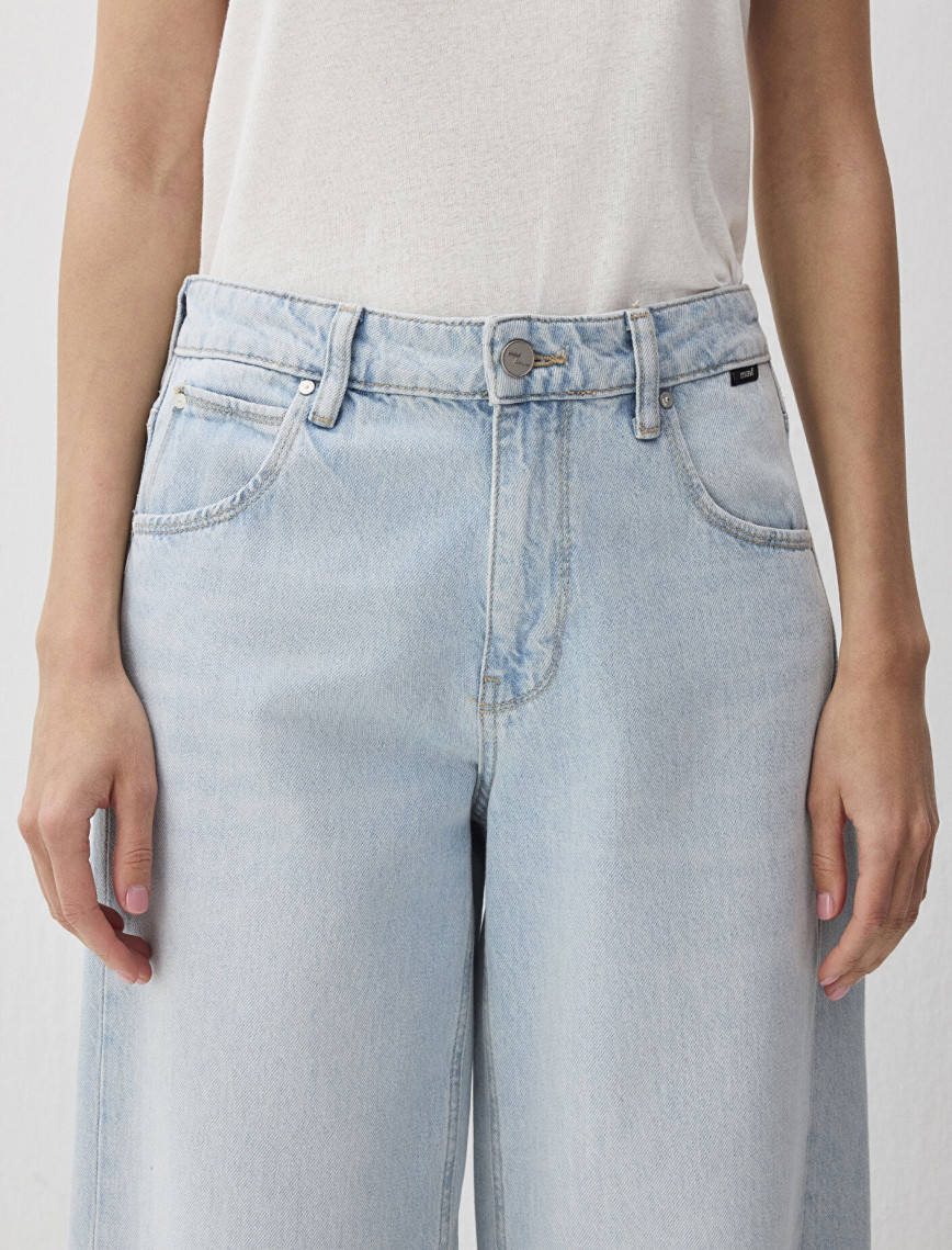 Mavi Siena Iconic Puslu Açık Mavi Jean Pantolon 1010763-89244