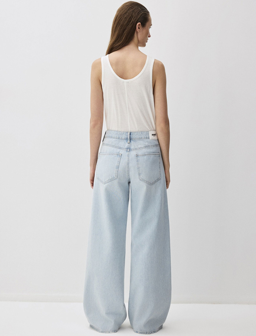 Mavi Siena Iconic Puslu Açık Mavi Jean Pantolon 1010763-89244