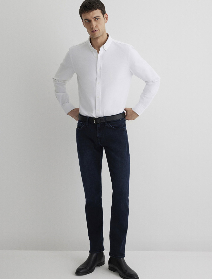 Mavi Marcus Premium Blue Mürekkep Mavisi Jean Pantolon 0035187841