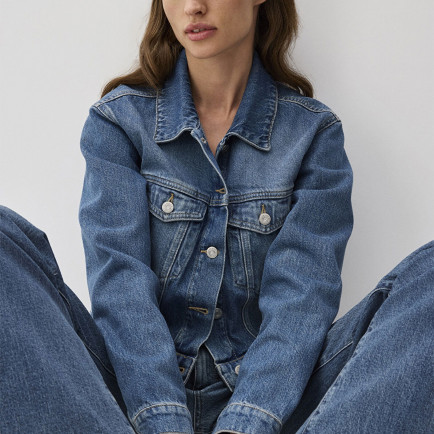 Mavi Harmony Mid Vintage Classic Denim  Jean Ceket 1110639-89575