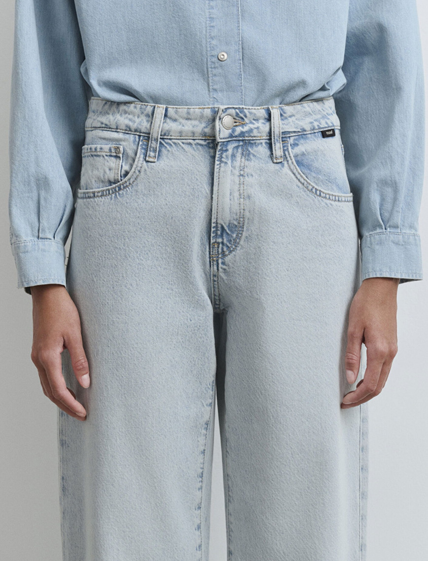 Mavi Leila Mavi Premium Buz Mavi Jean Pantolon 1010600-89581