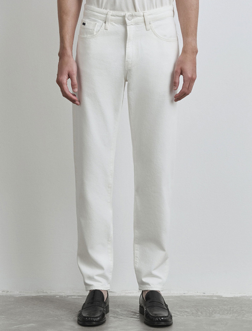 Mavi London Classic Denim Kırık Beyaz Jean Pantolon 0010172-89657