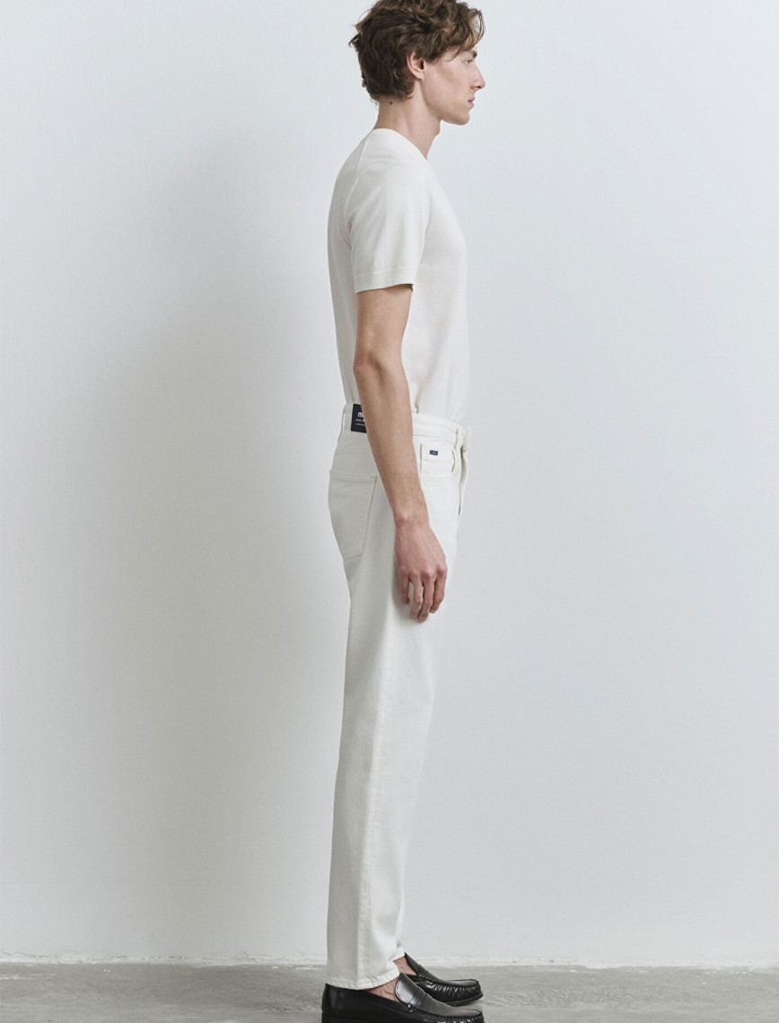 Mavi London Classic Denim Kırık Beyaz Jean Pantolon 0010172-89657