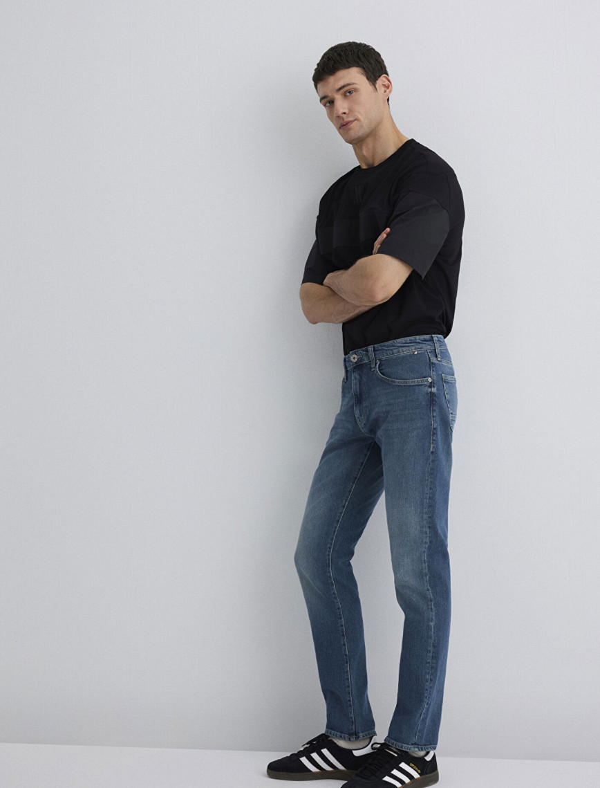 Mavi Jake Mavi Pro Indigo Puslu Comfort Jean Pantolon 0042289336