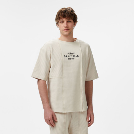 UNITED4 Örme Comfort Erkek Gri Tişört UNITED4 Örme Comfort Erkek Gri Tişört