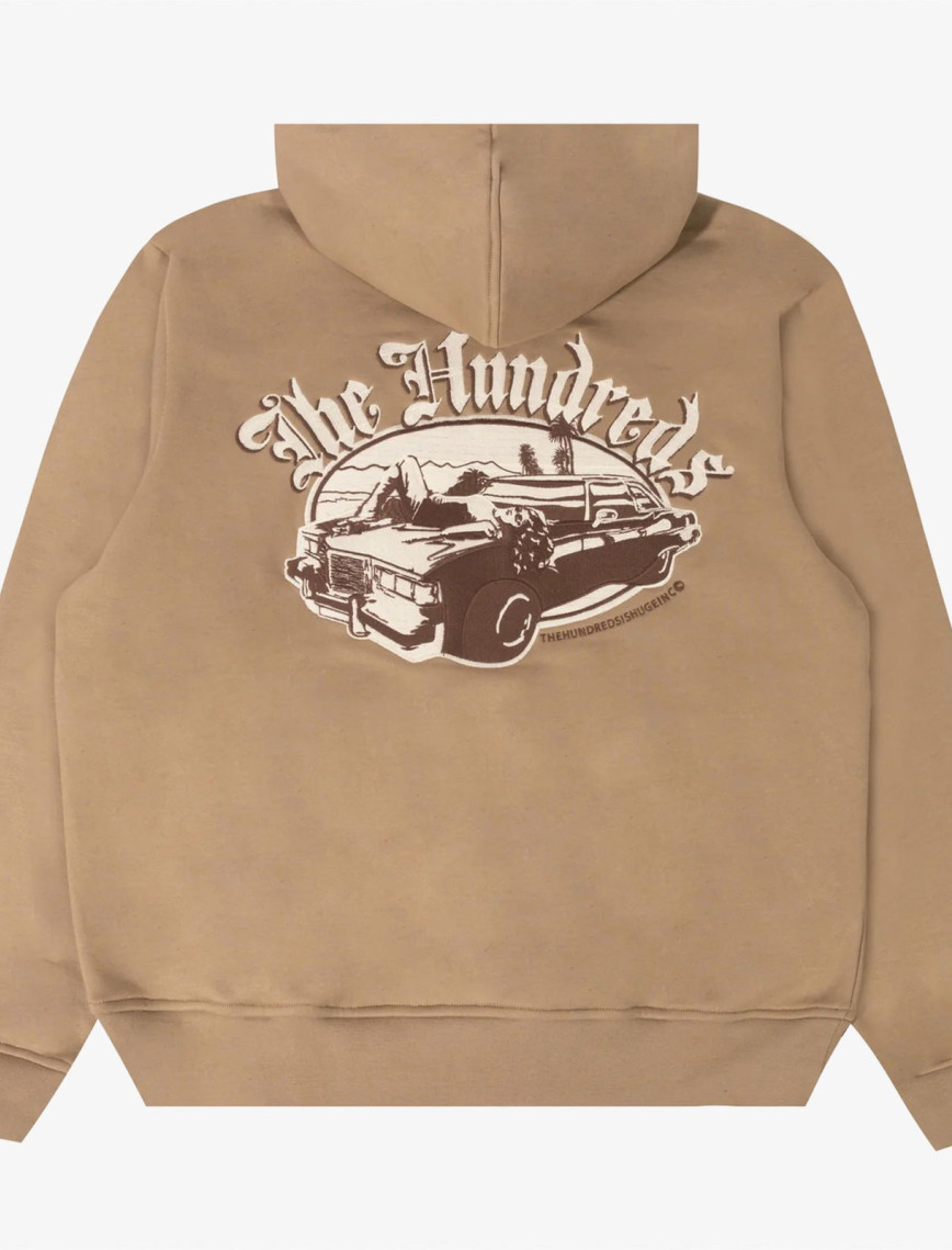 The Hundreds Vibes Pullover Erkek Kahverengi Hoodie